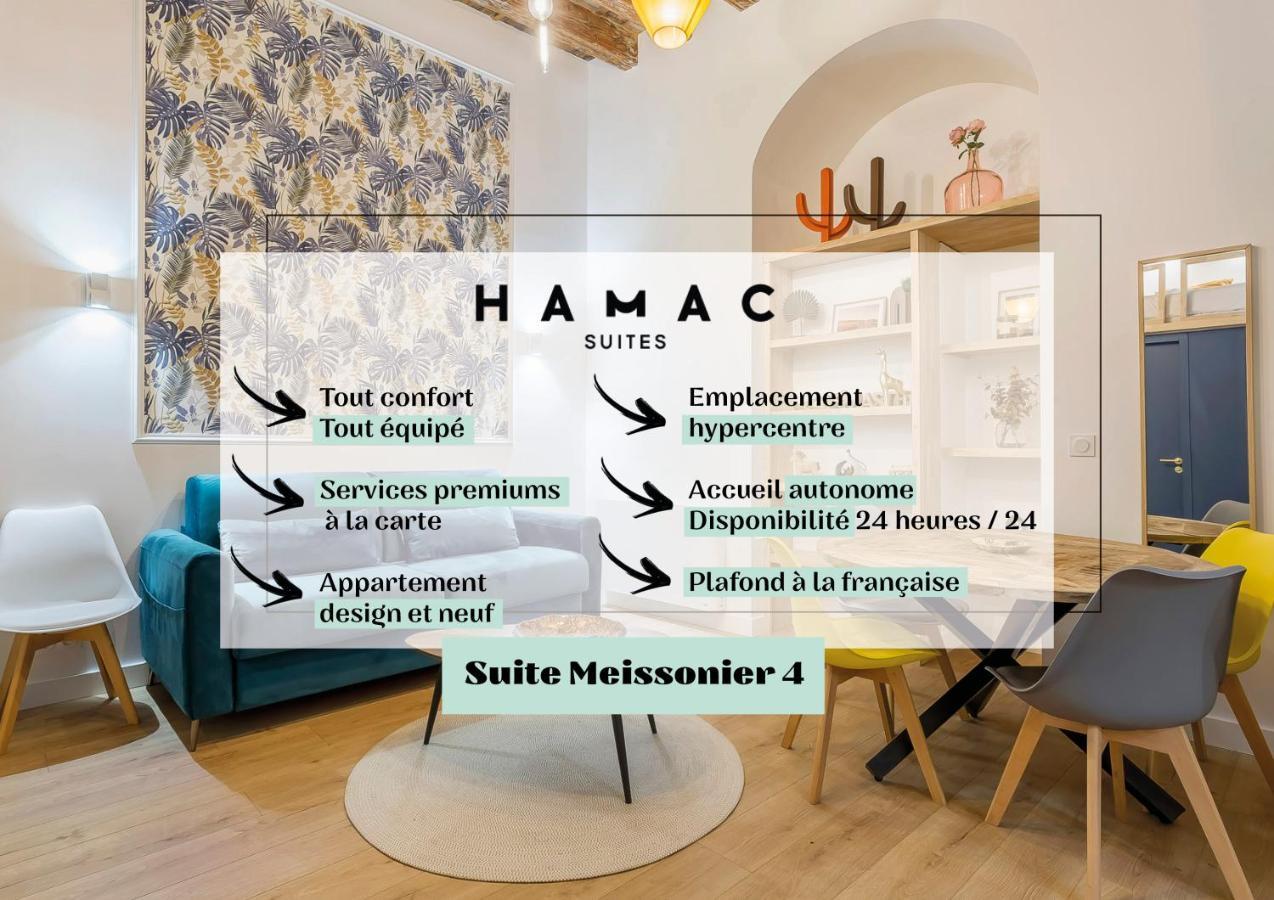 Hamac Suites - Meissonier 4 Lyon Exterior foto